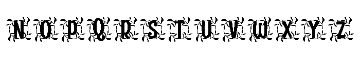 Monarque Monogram Font UPPERCASE