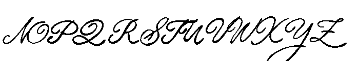 Monarque Signature Regular Font UPPERCASE