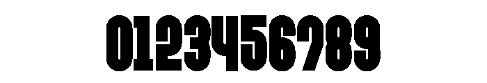 Monblock Font OTHER CHARS