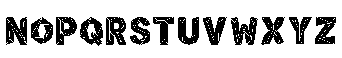 Monda Regular Font LOWERCASE