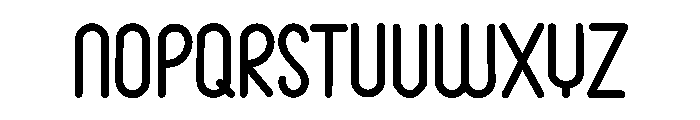 Monday Absolute Font UPPERCASE
