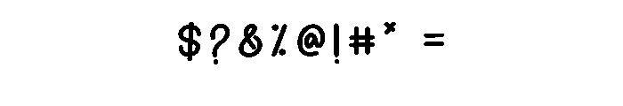 Monday Background Font OTHER CHARS