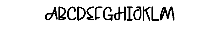 Monday Background Font UPPERCASE