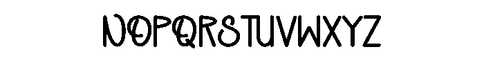 Monday Background Font UPPERCASE