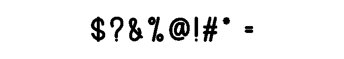 Monday Cupcake Font OTHER CHARS