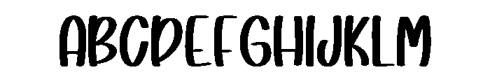 Monday Dreaming Regular Font UPPERCASE