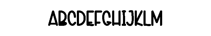Monday Fashion Font UPPERCASE