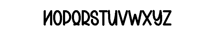 Monday Fashion Font UPPERCASE