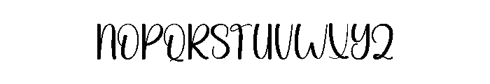 Monday Fishing Font LOWERCASE