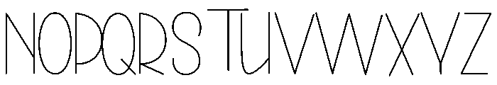 Monday Handwrittings Font UPPERCASE