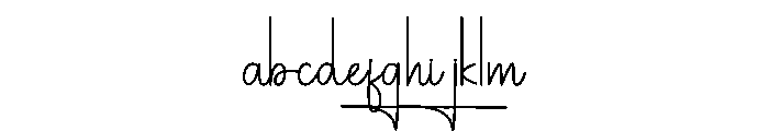 Monday Handwrittings FONT