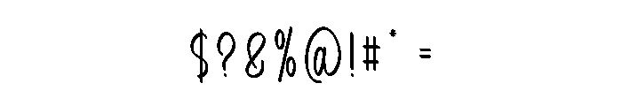 Monday Himalayan Font OTHER CHARS