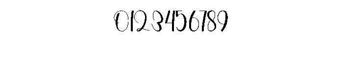 Monday Outline Font OTHER CHARS
