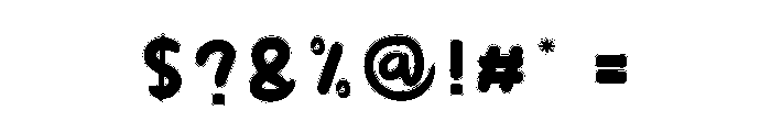 Monday Pumpkin Font OTHER CHARS