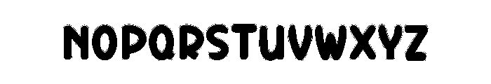 Monday Pumpkin Font UPPERCASE