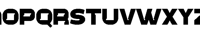 Monday Rule Font UPPERCASE