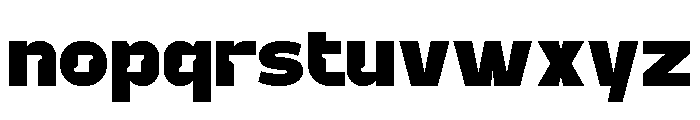 Monday Rule Font LOWERCASE