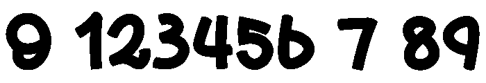 Monday Snoopy Font OTHER CHARS