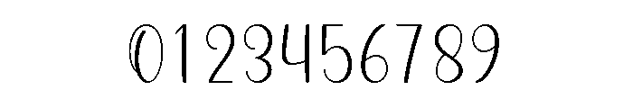 Monday Styled Font OTHER CHARS