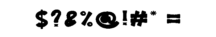 Monday Time Font OTHER CHARS