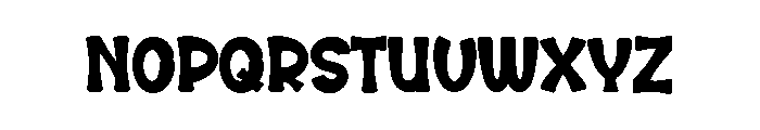 Monday Time Font UPPERCASE