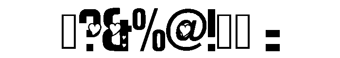 Monday Valentine Regular Font OTHER CHARS