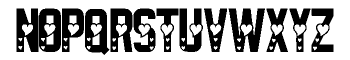 Monday Valentine Regular Font UPPERCASE