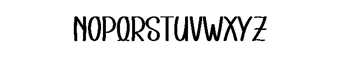 Monday Varsity Font UPPERCASE