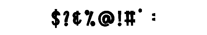Monday Whiskey Font OTHER CHARS