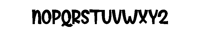 Monday Whiskey Font LOWERCASE