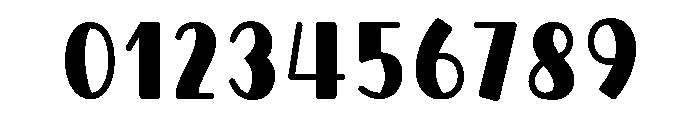 Monday task Font OTHER CHARS