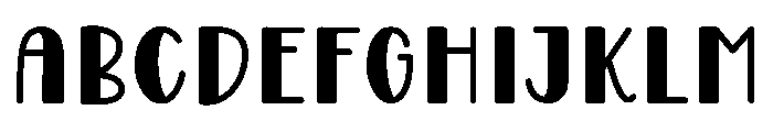 Monday task Font UPPERCASE