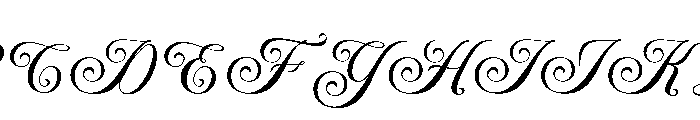 Monday1 Font UPPERCASE