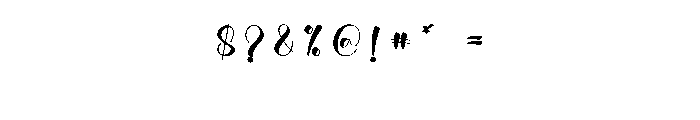 Monday2 Font OTHER CHARS