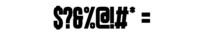 Mondaye Regular Font OTHER CHARS
