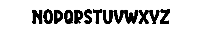 Mondaylight Font LOWERCASE