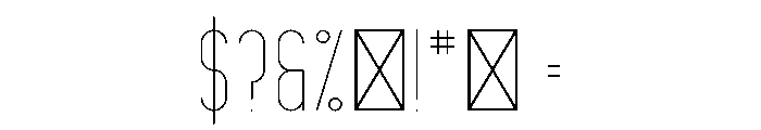 Mondaze Regular Font OTHER CHARS