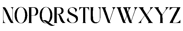 Mondeba Font UPPERCASE