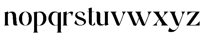 Mondeba Font LOWERCASE