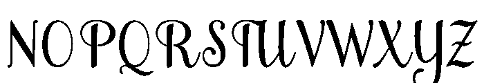 Mondeya Font UPPERCASE