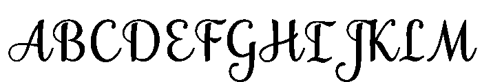 MondeyaBold2 Font UPPERCASE