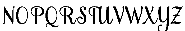 MondeyaBold2 Font UPPERCASE