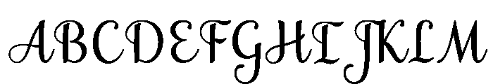 MondeyaBold Font UPPERCASE