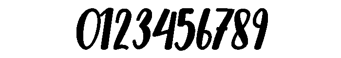 MondeyaBoldSlant18 Font OTHER CHARS