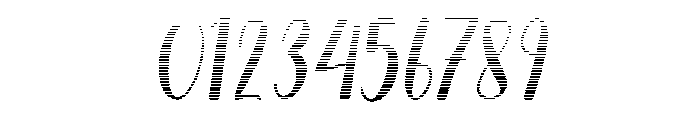 MondeyaHatchingSlant Font OTHER CHARS