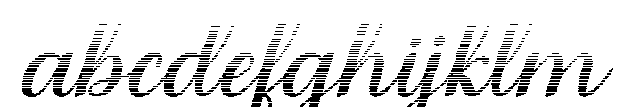 MondeyaHatchingSlant14 FONT