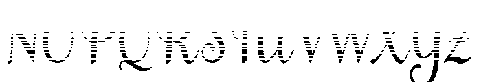 MondeyaHatchingSlant2 Font UPPERCASE