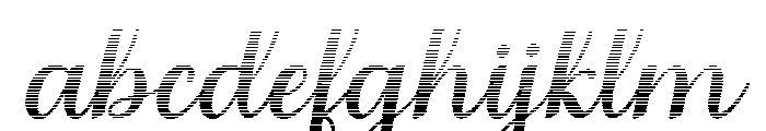 MondeyaHatchingSlant8 FONT