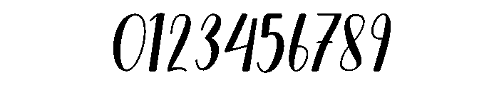 MondeyaSlant Font OTHER CHARS