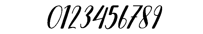 MondeyaSlant10 Font OTHER CHARS